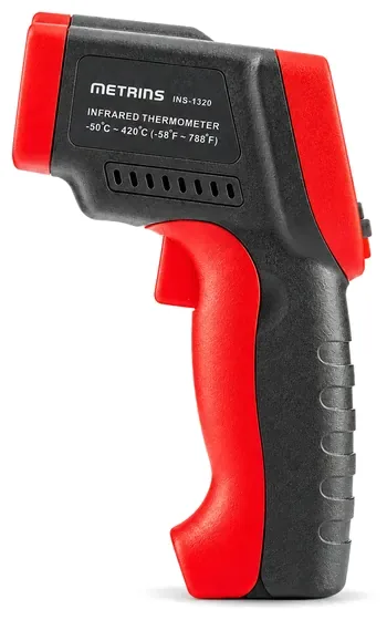 Termômetro digital infravermelho com mira laser Metrins INS-1320
